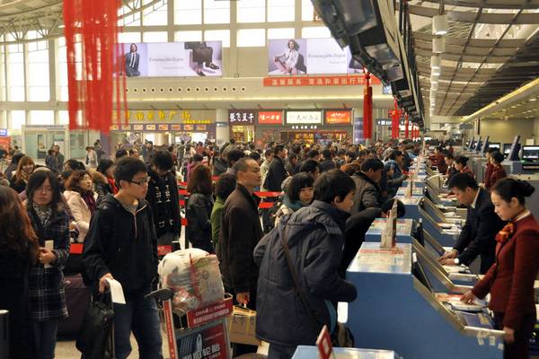 2016年春运民航运送旅客5309万人次 – 中国民