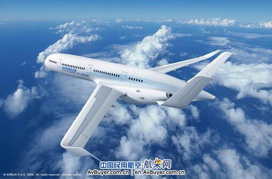 空客于航展发布概念飞机 取名“工程师之梦”