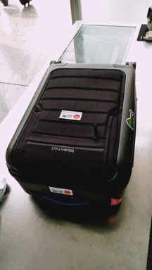 长春机场安检首次查获内置充电宝行李箱