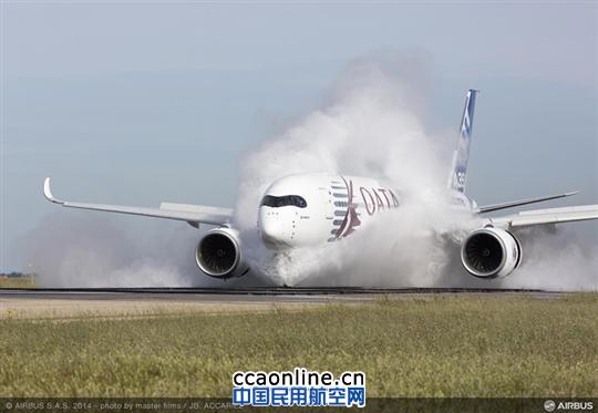 空客A350XWB开始航路验证 取证工作进入最后阶段