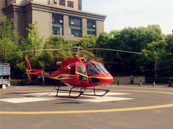 生命接力！同诚通航直升机成功转运六颗活体器官