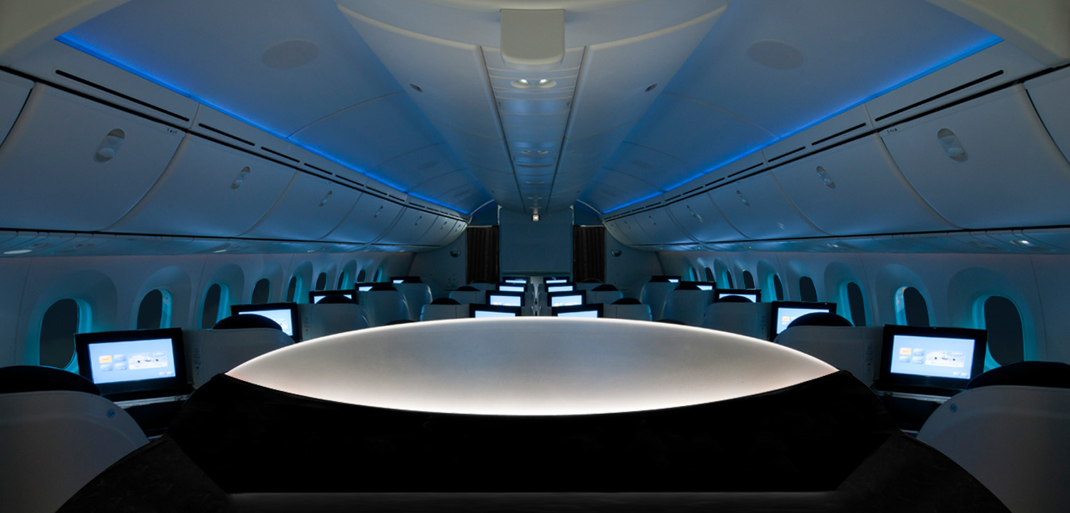 科技带来787客舱新体验