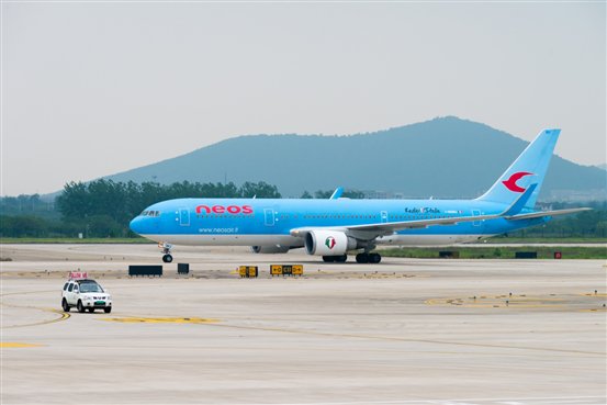 南京禄口机场至意大利米兰客运航班开通