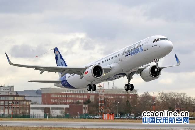 A321 NEO first flight with CFM engines