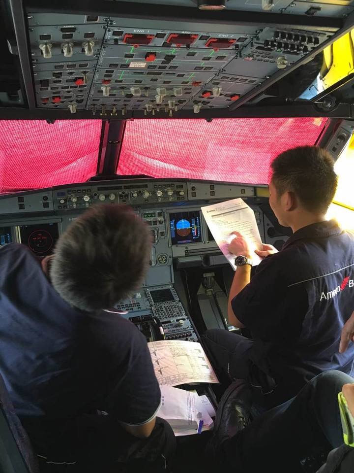 勇战高温，Ameco武汉排除飞机副驾驶操纵侧杆故障