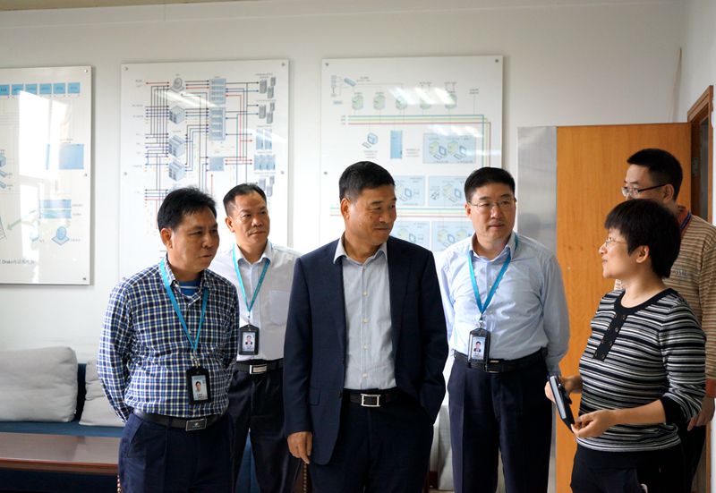 民航中南空管局局长张建到海南空管分局调研