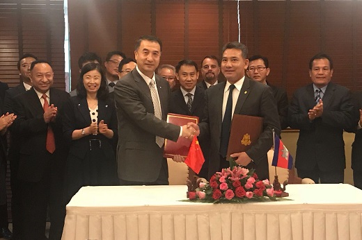 董志毅率团访问柬埔寨