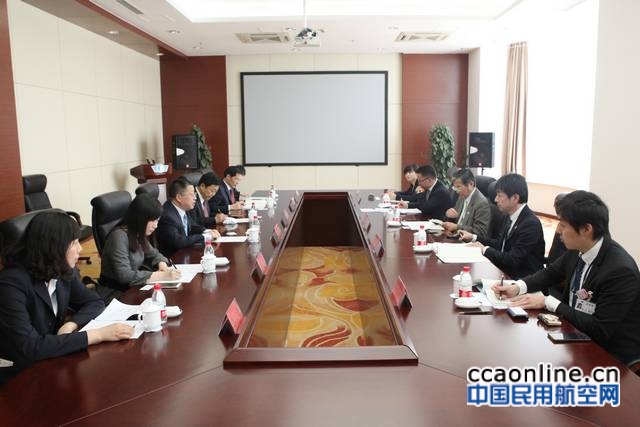 日本和歌山县知事仁坂吉伸一行来山航访问