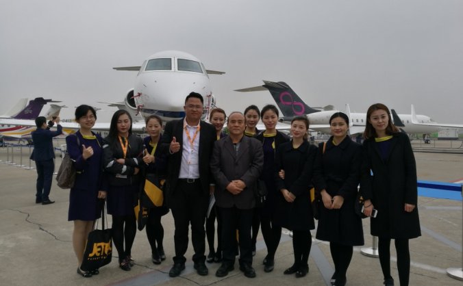 深圳空管泛亚外航受邀亮相第六届亚洲公务航空展