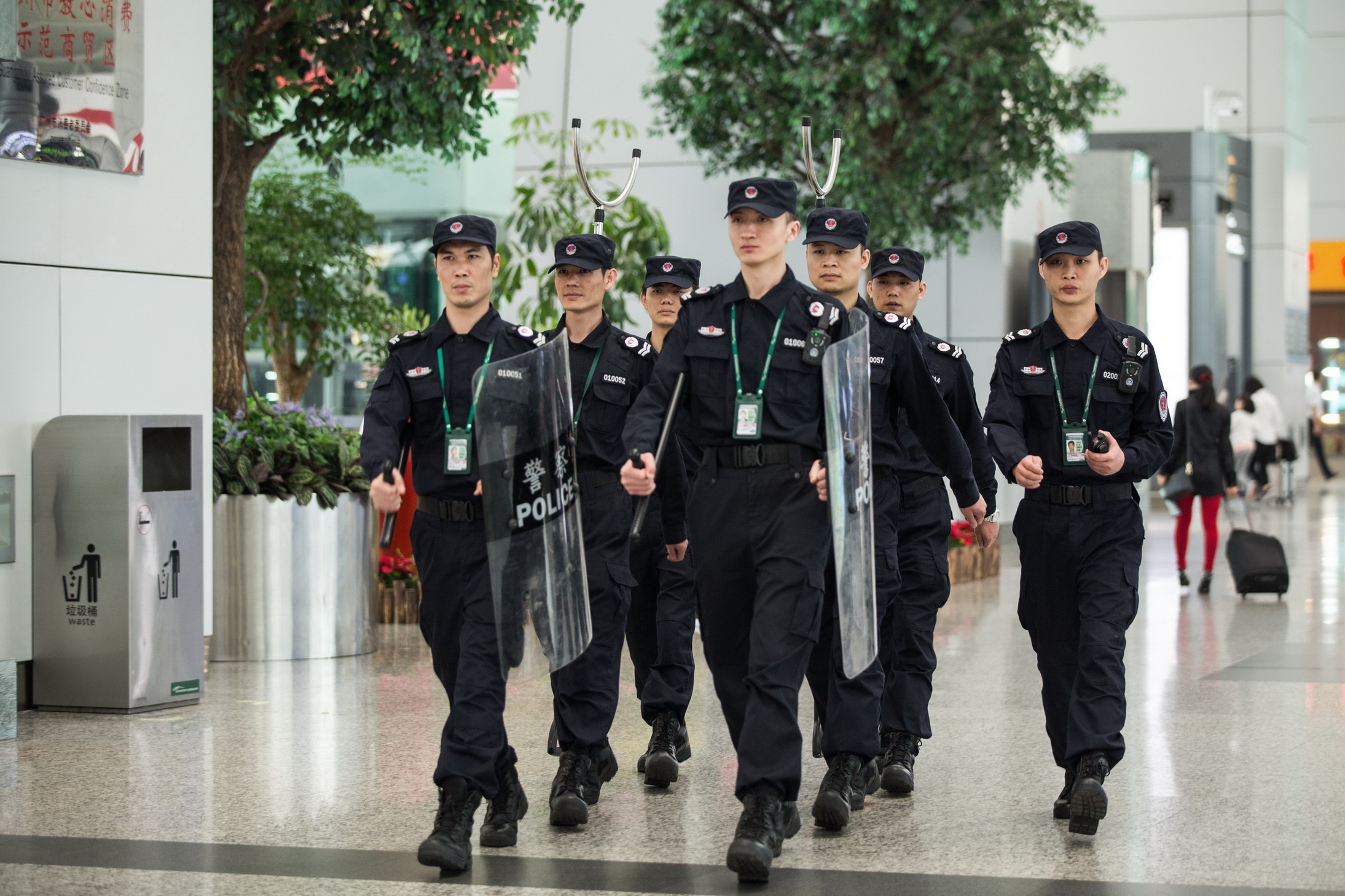 消防安保快速反应小组 守护机场保一方平安