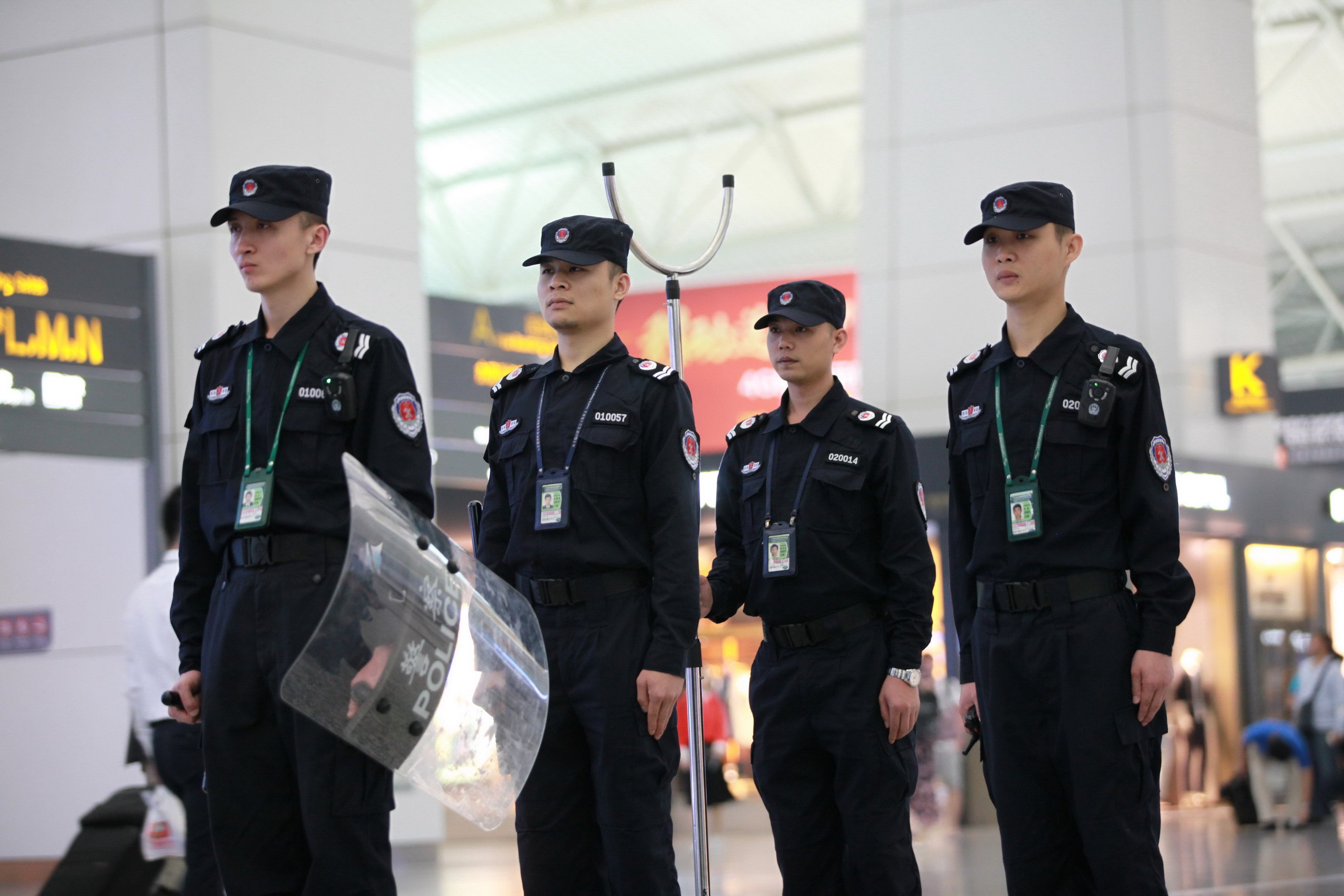 消防安保快速反应小组 守护机场保一方平安