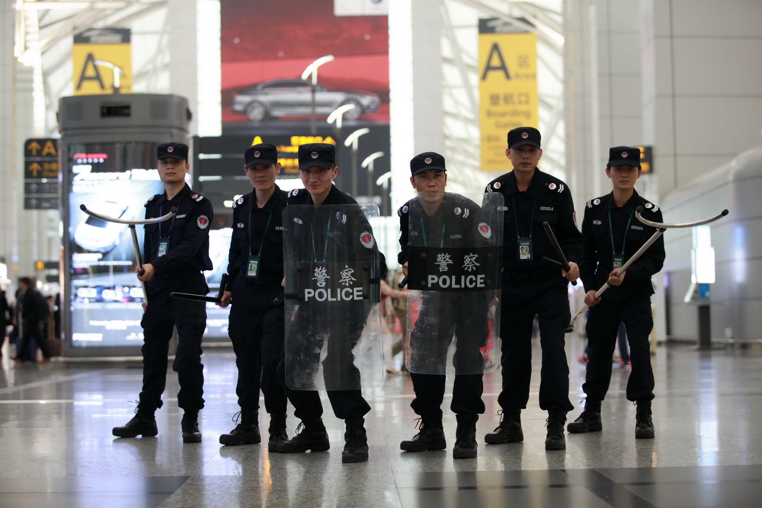 消防安保快速反应小组 守护机场保一方平安