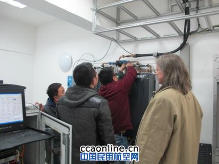 西南空管局配合外方技术人员完成场监雷达巡检