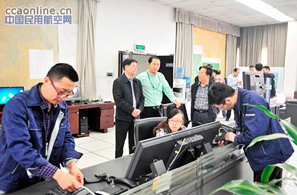 西南空管局李宗冀局长、武海源书记检查一线