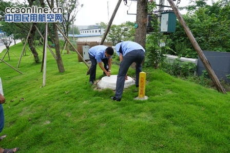 西南空管局通信网络中心完成成都双流机场至白沙发报台空管通信管线整治工作