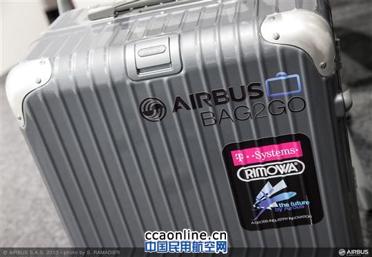 空客与合作伙伴打造Bag2Go智能行李箱