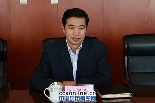 民航新疆管理局到新疆空管局进行专题调研