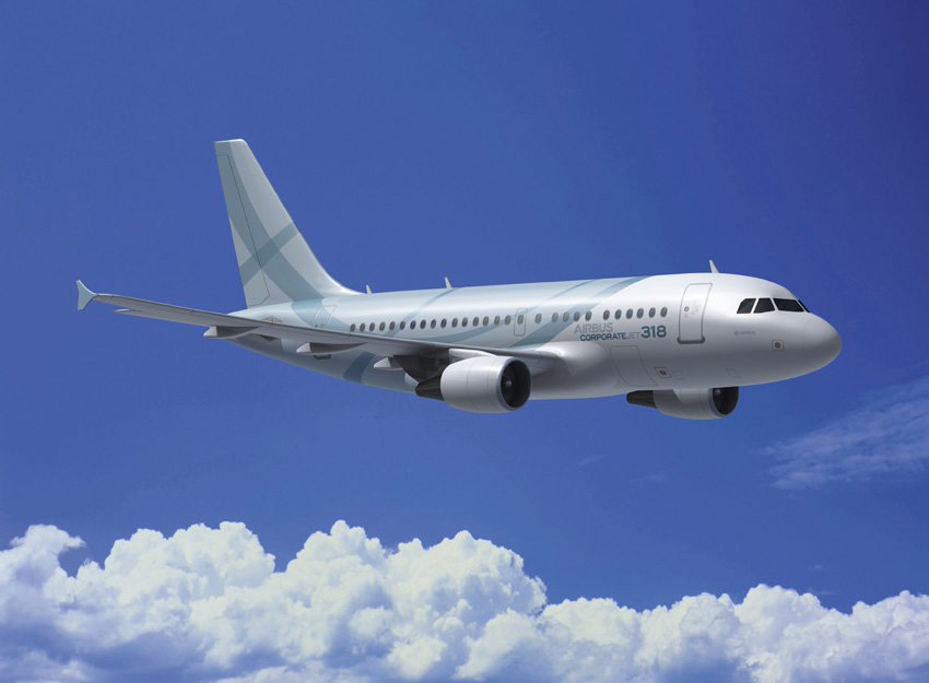 空客将在新加坡航展上首次展出ACJ318型公务机