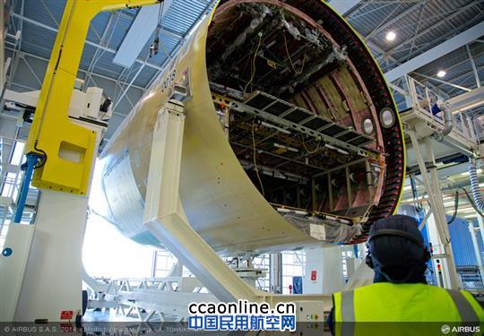 芬兰航空首架空客A350-900飞机开始总装