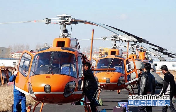 飞龙通航小松鼠直升机