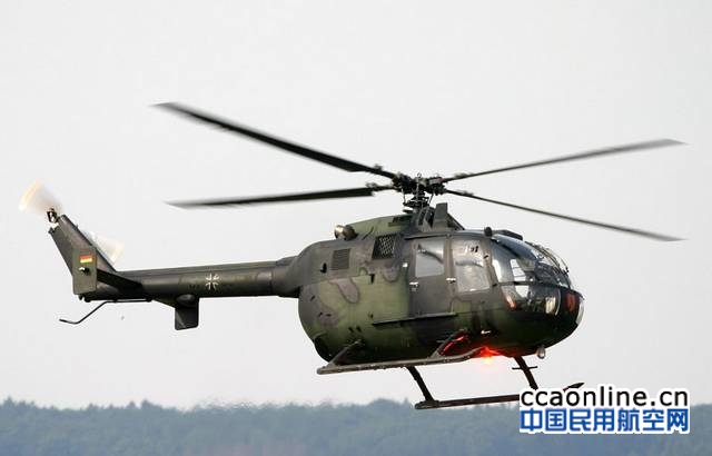 中国进口BO105直升机图片