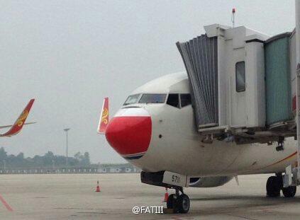 太原飞厦航班遭遇“愤怒小鸟” 飞机机头空中被撞凹 民航贫论:想要飞出圈圈的小燕子