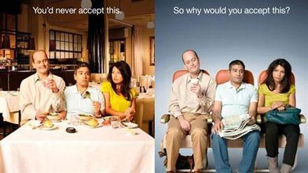 民航贫论：坐飞机么，挤挤更健康