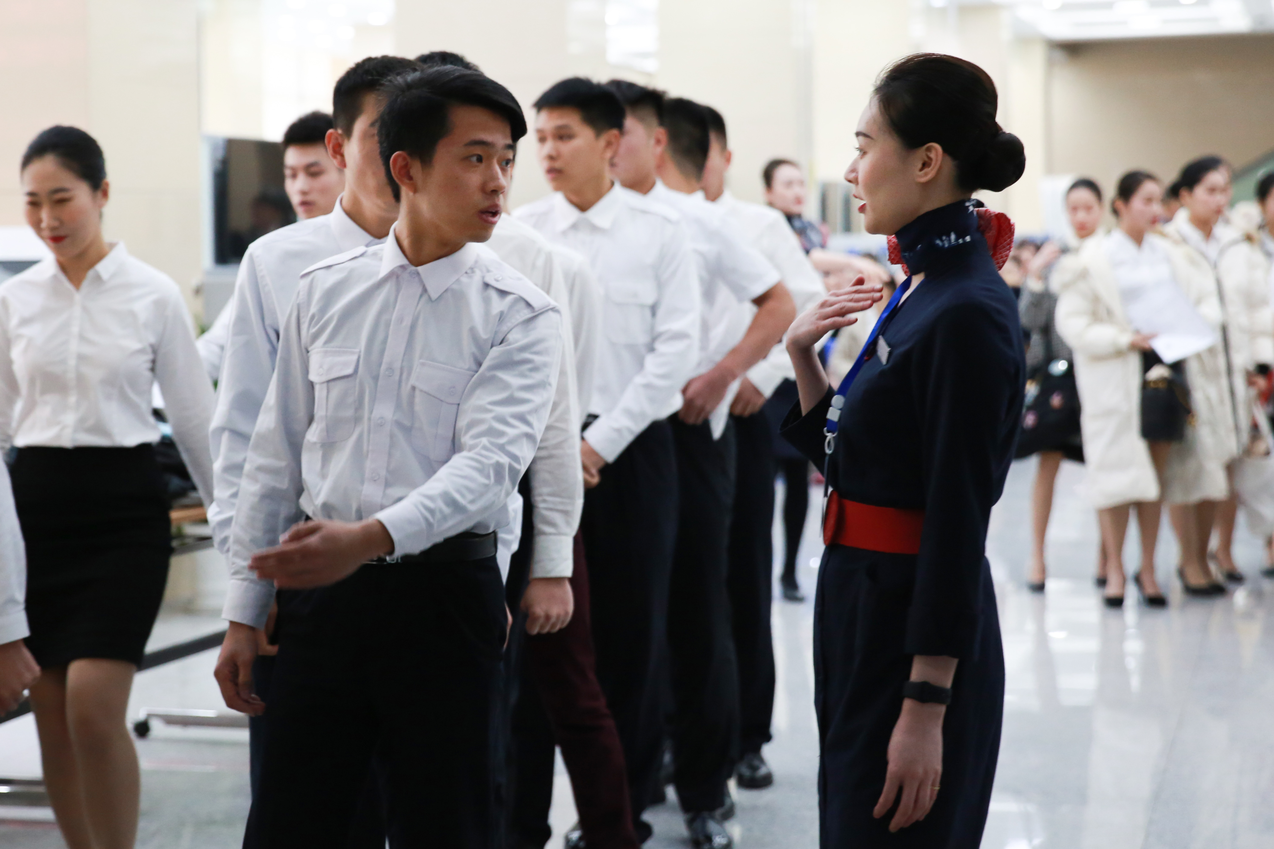 逐梦蓝天 1319人参加东航江西分公司2019年乘务员招聘专场