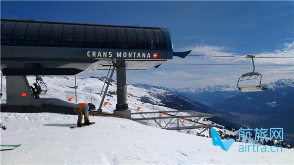 Crans Montana滑雪
