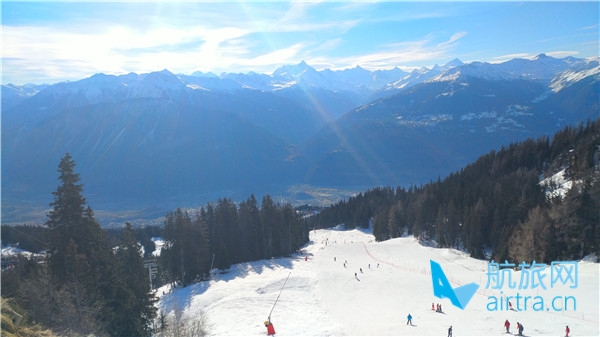 Crans Montana滑雪